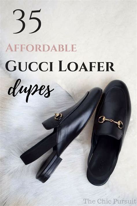 best gucci look alike loafers|gucci heeled loafer dupes.